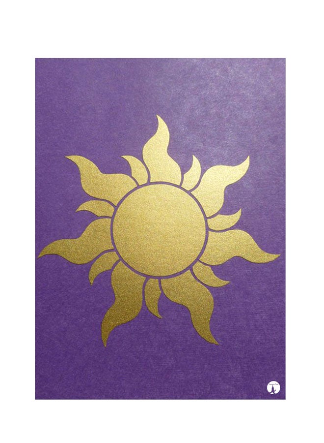 Printed Wall Sticker Multicolour 20cm