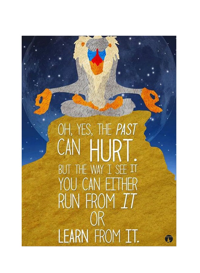 ملصق جداري مطبوع متعدد الألوان 20سم