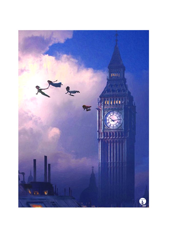 Printed Wall Sticker Multicolour 20cm