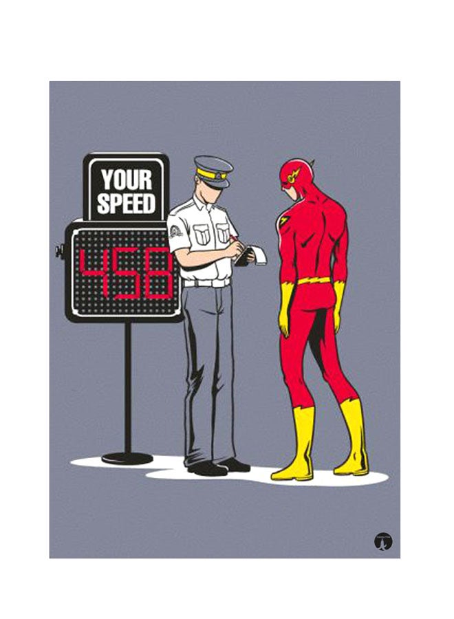 بي بي ملصق جداري مطبوع متعدد الألوان 20سم