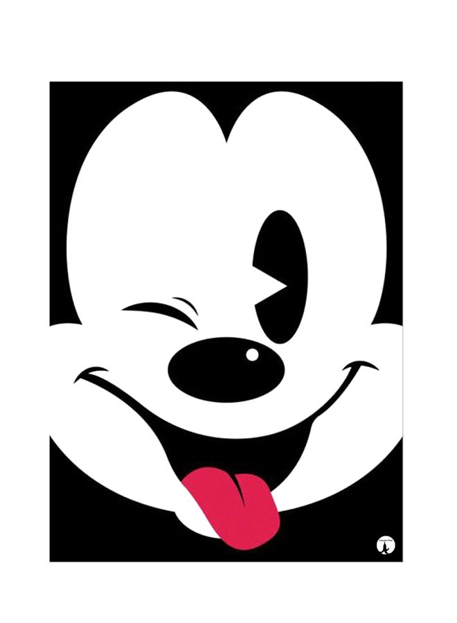 بي بي ملصق جداري مطبوع متعدد الألوان 20سم