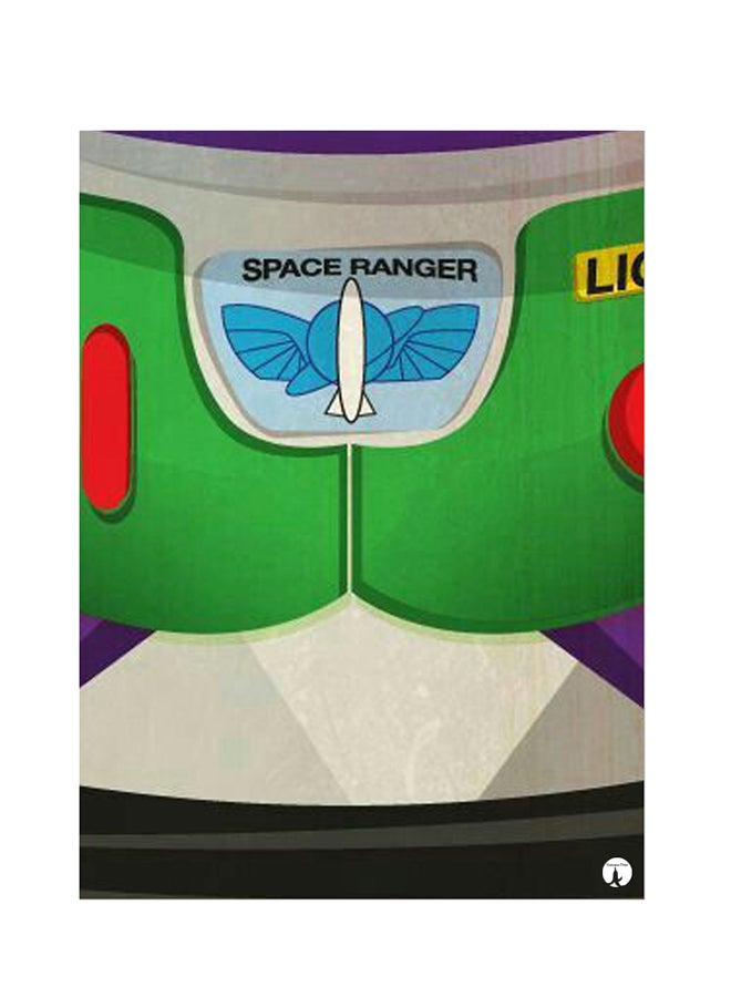 BP Printed Wall Sticker Multicolour 20cm