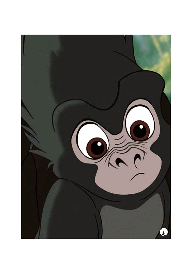 بي بي ملصق جداري مطبوع متعدد الألوان 20سم