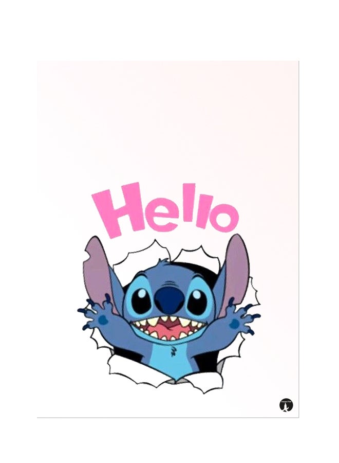 Printed Wall Sticker Multicolour 20cm