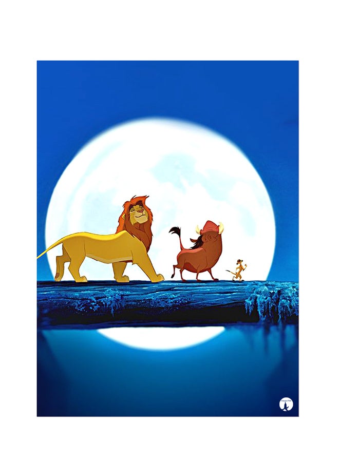 ملصق جداري مطبوع متعدد الألوان 20سم