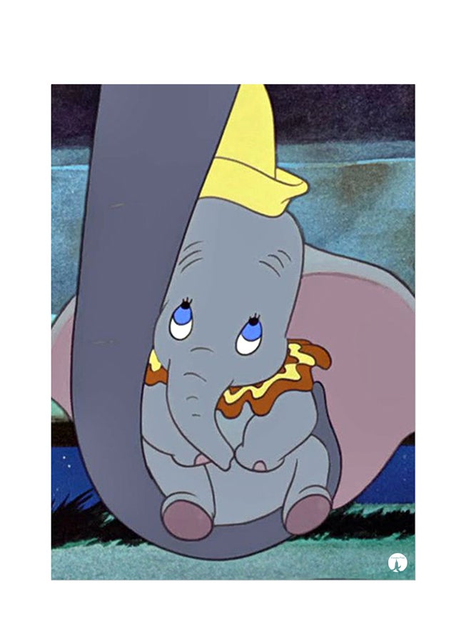 بي بي ملصق جداري مطبوع متعدد الألوان 20سم