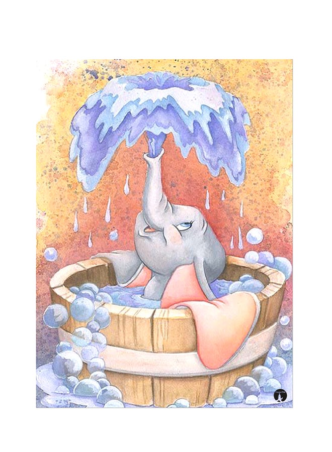 Printed Wall Sticker Multicolour 20cm