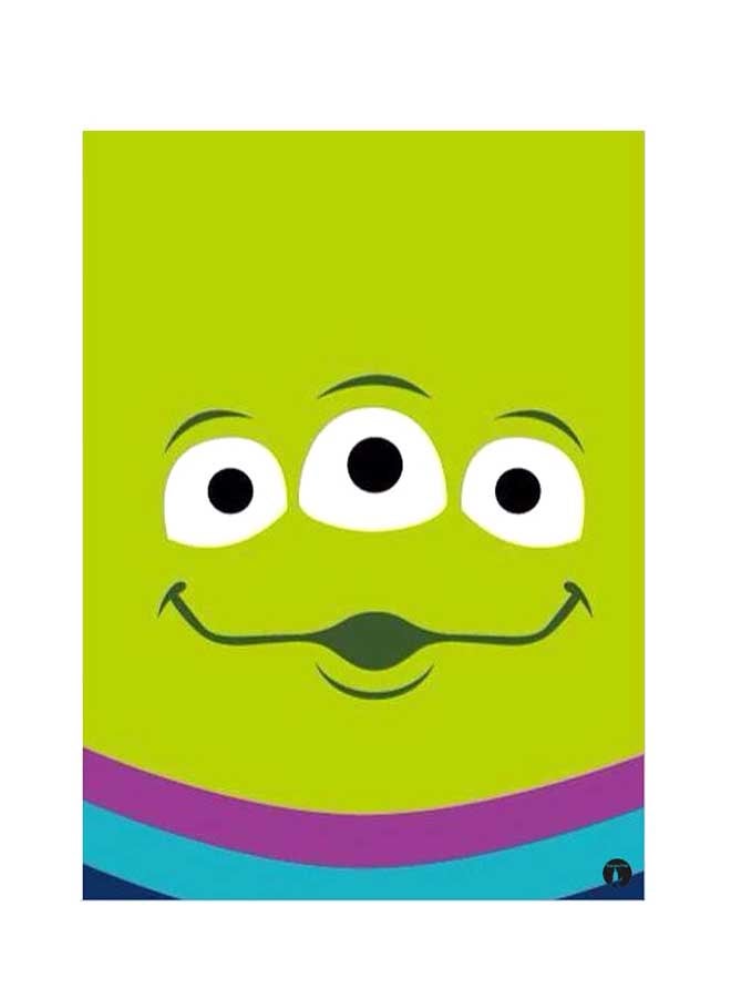 بي بي ملصق جداري مطبوع متعدد الألوان 20سم