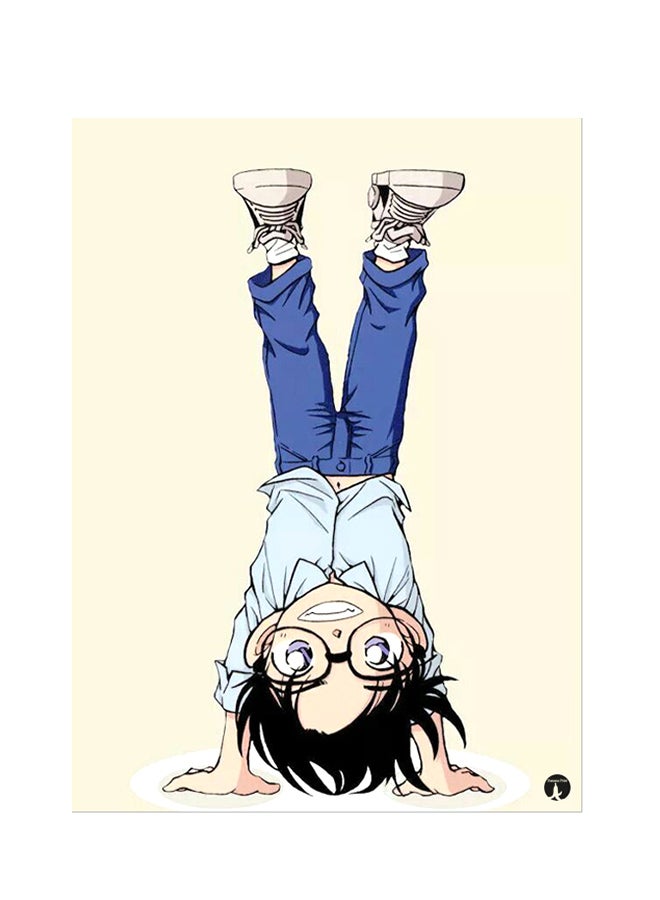 بي بي ملصق جداري مطبوع متعدد الألوان 20سم