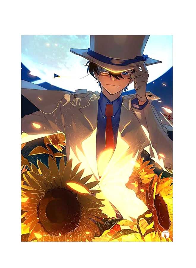 بي بي ملصق جداري مطبوع متعدد الألوان 20سم