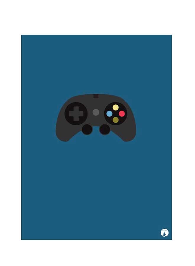 BP Printed Wall Sticker Multicolour 20cm