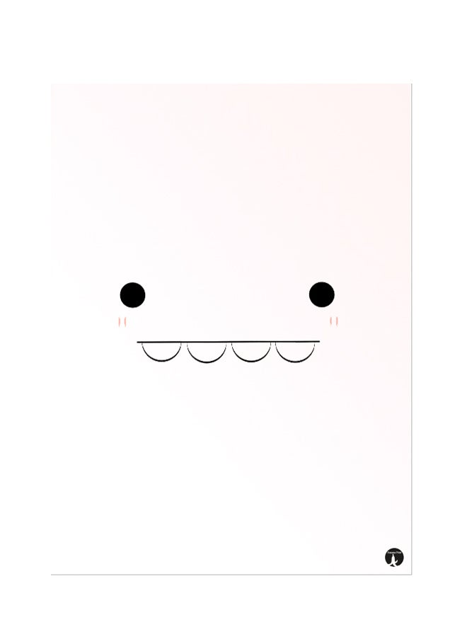 BP Printed Wall Sticker Black 20cm