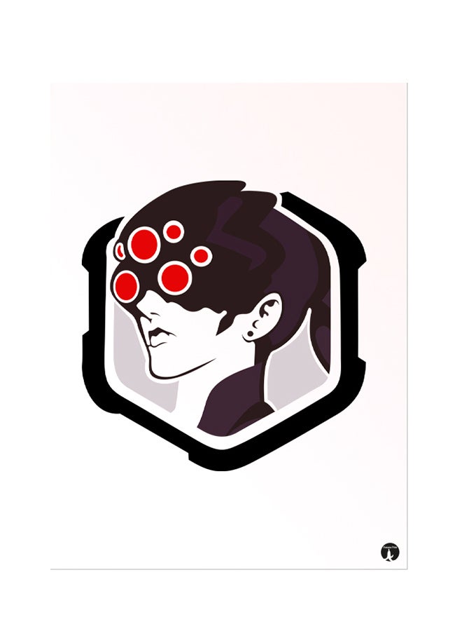 BP Printed Wall Sticker Multicolour 20cm