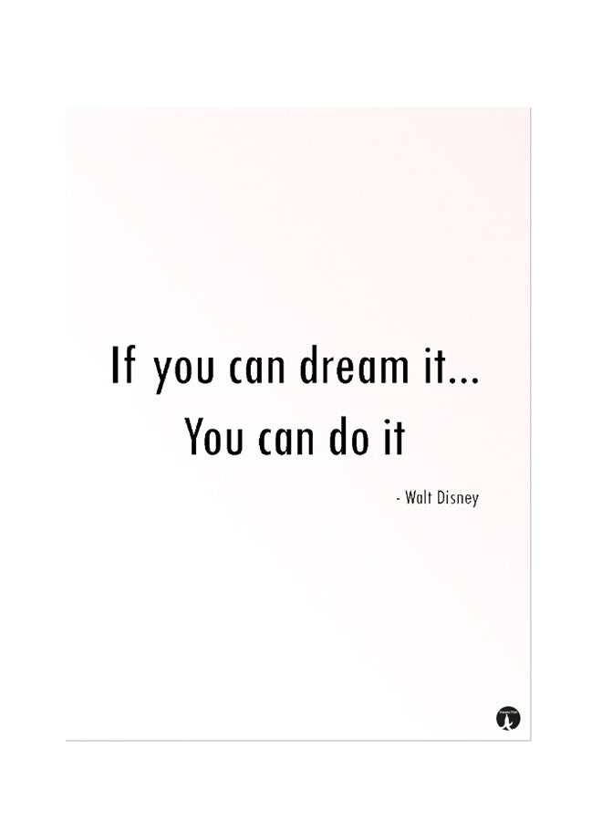 BP Printed Wall Sticker Black 20cm