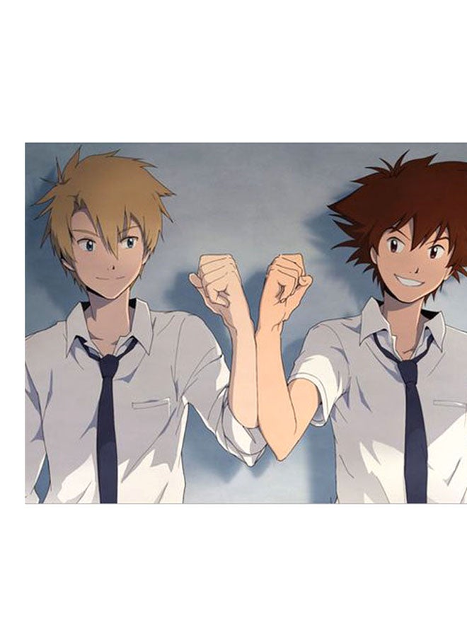 ملصق جداري مطبوع متعدد الألوان 20سم