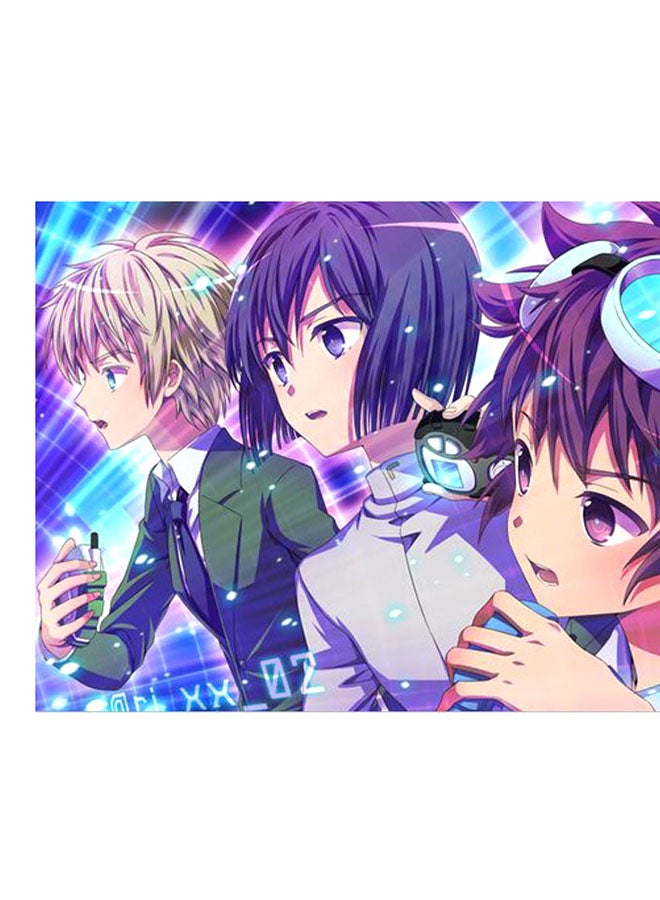 ملصق جداري مطبوع متعدد الألوان 20سم