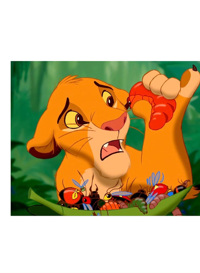 بي بي ملصق جداري مطبوع متعدد الألوان 20سم