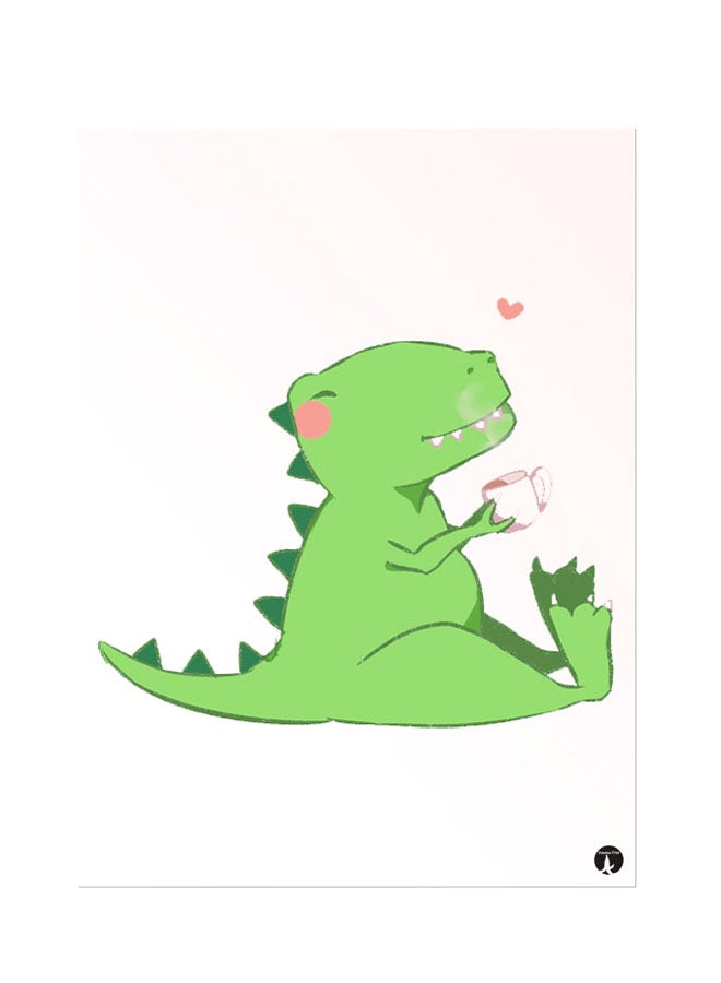 بي بي ملصق جداري مطبوع متعدد الألوان 20سم