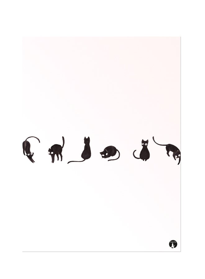 ملصق جداري مطبوع متعدد الألوان 20سم