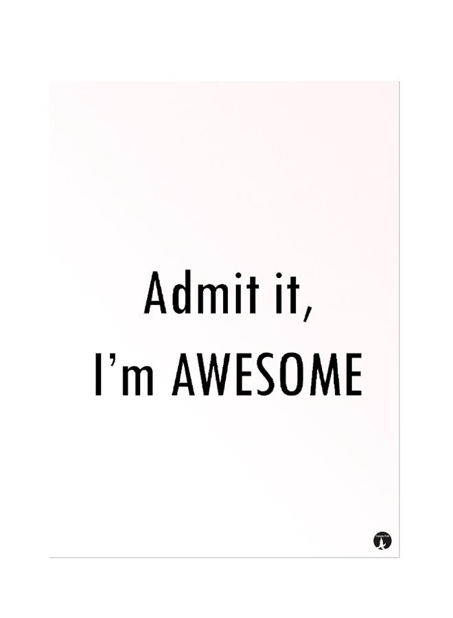 BP Printed Wall Sticker Multicolour 20cm