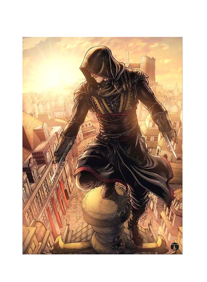 بي بي ملصق جداري مطبوع متعدد الألوان 20سم