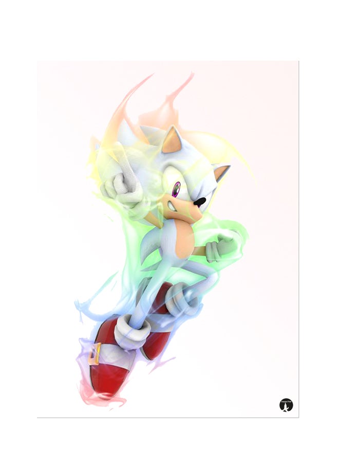 بي بي ملصق جداري مطبوع متعدد الألوان 20سم