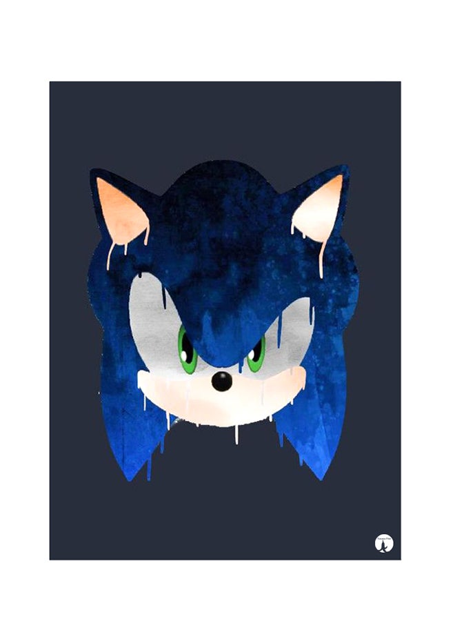 بي بي ملصق جداري مطبوع متعدد الألوان 20سم