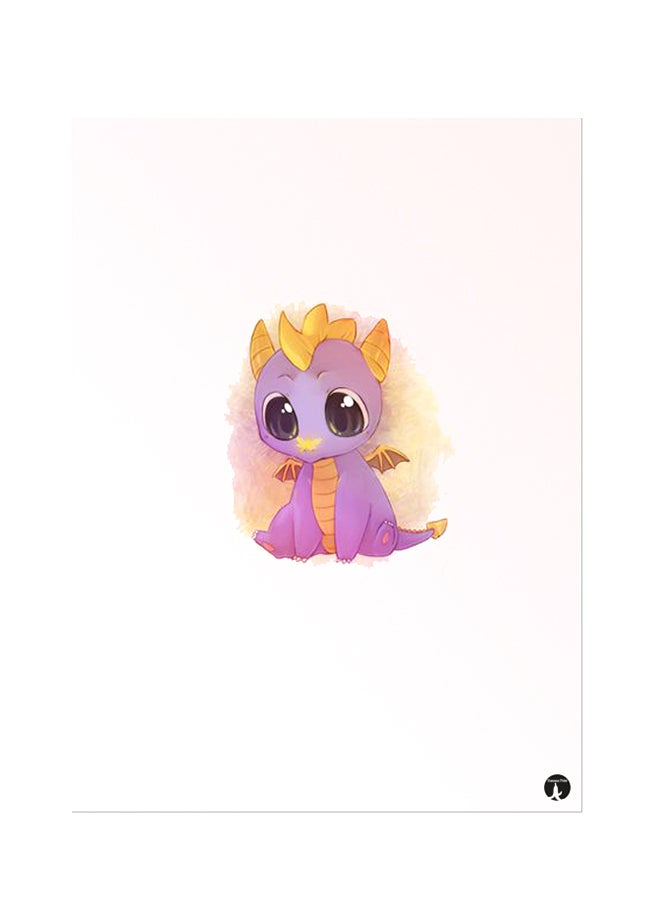 ملصق جداري مطبوع متعدد الألوان 20سم