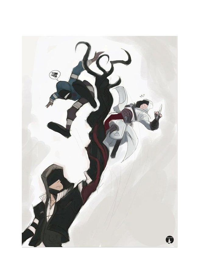 BP Printed Wall Sticker Multicolour 20cm