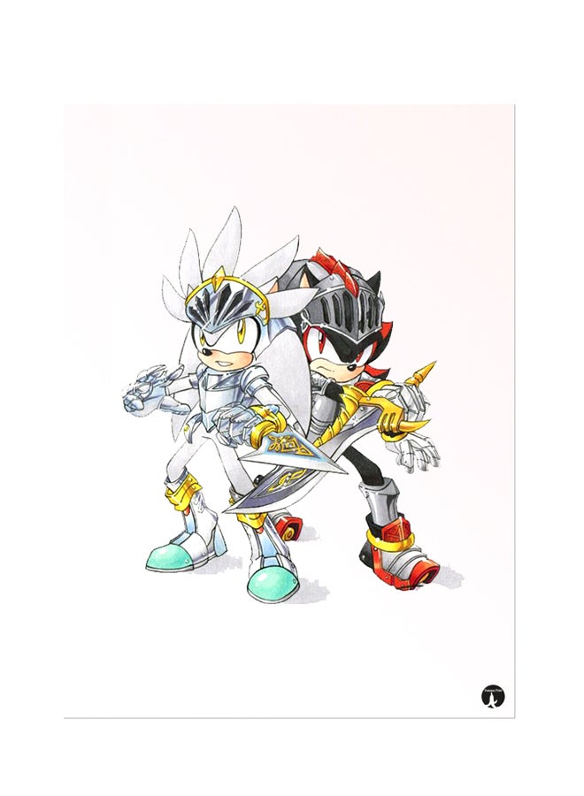 BP Printed Wall Sticker Multicolour 20cm