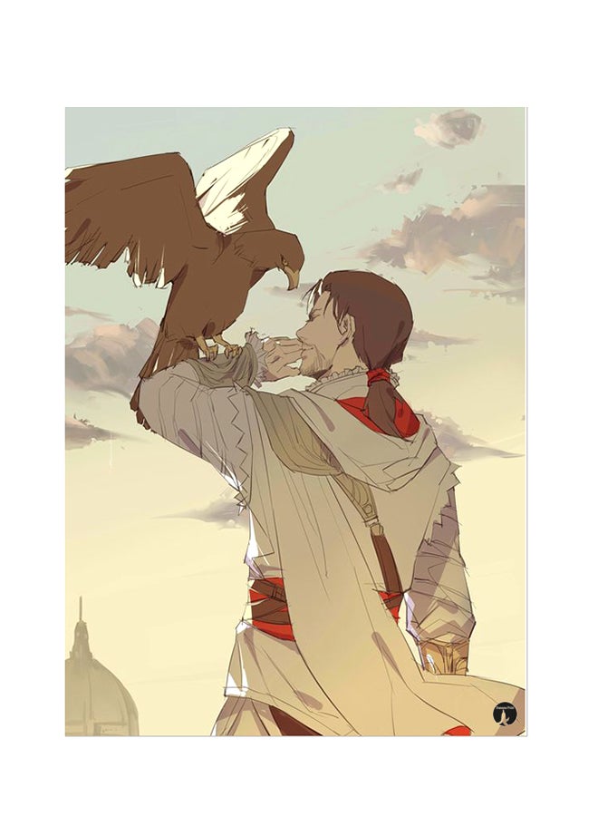 BP Printed Wall Sticker Multicolour 20cm