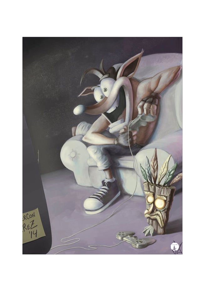 Printed Wall Sticker Multicolour 20cm