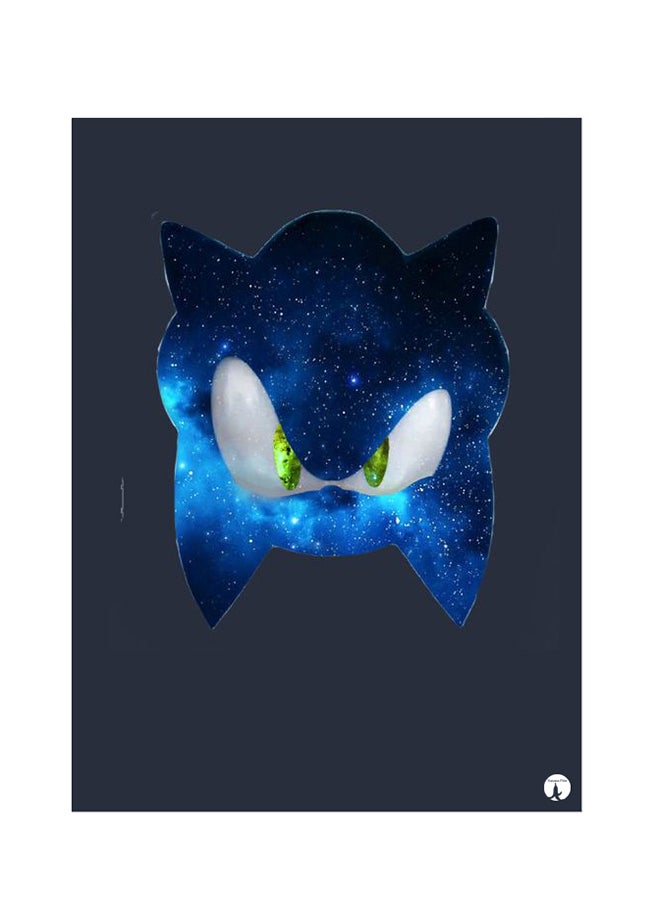 بي بي ملصق جداري مطبوع متعدد الألوان 20سم