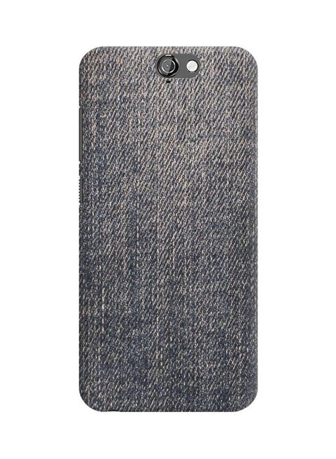 Snap Classic Series Dark Denim Printed Case Cover For HTC One A9 Blue
