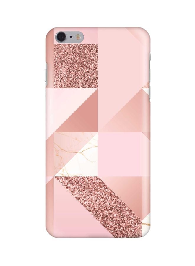 Stylizedd Snap Classic Series Marble Printed Case Cover For Apple iPhone 6S Plus/6 Plus Pink - Image 1