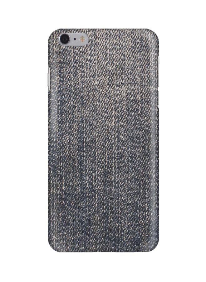 Stylizedd Snap Classic Series Dark Denim Printed Case Cover For Apple iPhone 6S Plus/6 Plus Grey - Image 1
