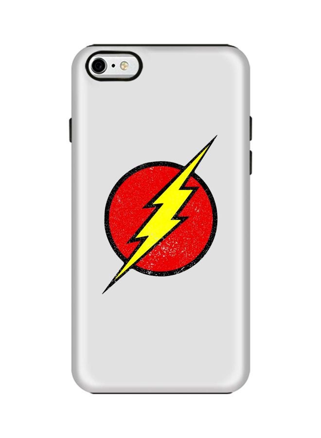 Stylizedd Tough Pro Series Flash Printed Case Cover For Apple iPhone 6s/6 Grey/Red/Yellow - Image 1