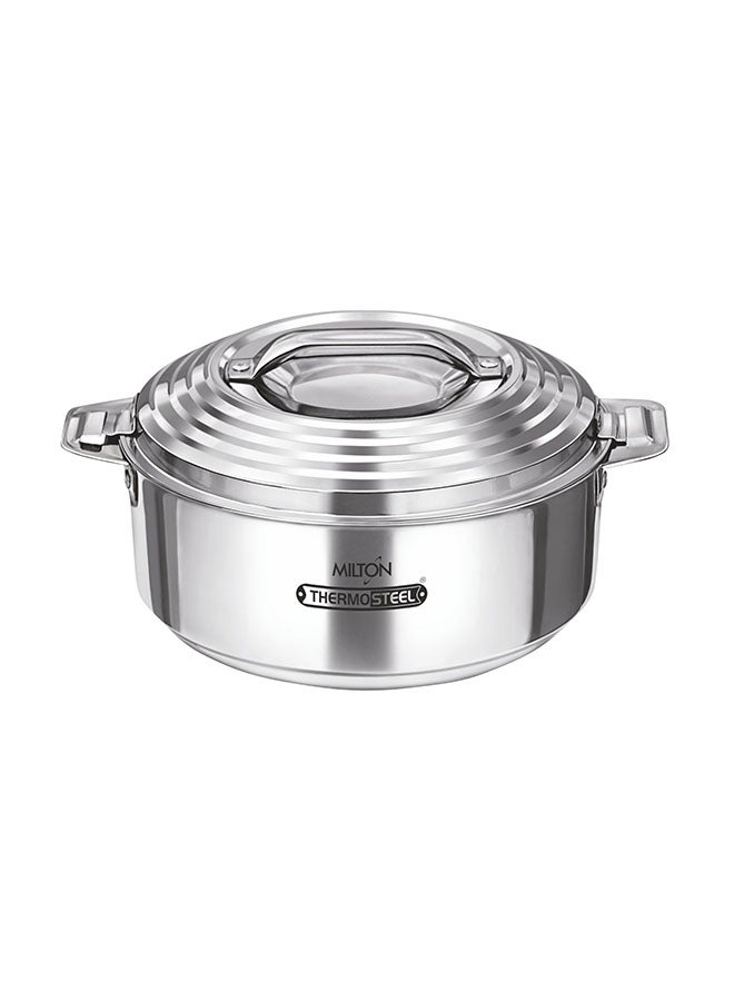 Milton Galaxia Stainless Steel Casserole Silver 4.56Liters  - Image 1
