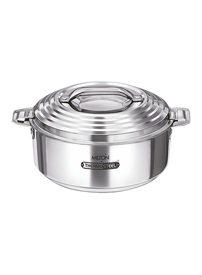 Milton Galaxia Stainless Steel Casserole Silver 2.45Liters 