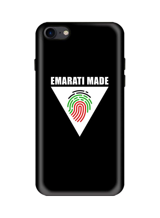 Stylizedd Tough Pro Emarati Made Triangle Printed Case Cover For Apple iPhone 7 Black/Red/White - Image 1