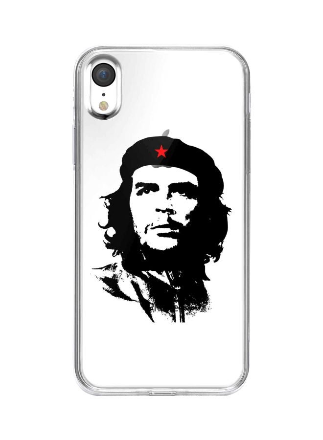 Stylizedd Classic Clear Series Che Guevara Printed Case Cover For Apple iPhone XR White/Black/Red - Image 1