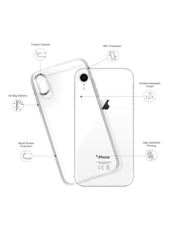 Stylizedd Classic Clear Series Che Guevara Printed Case Cover For Apple iPhone XR White/Black/Red - Image 2