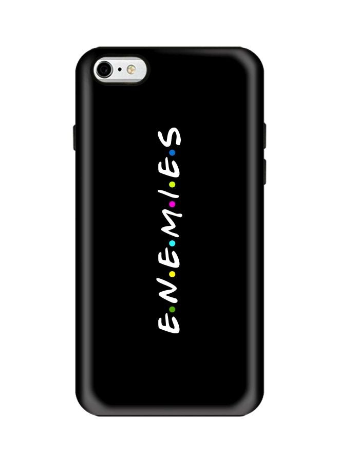 Stylizedd Tough Pro Series Enemies Printed Case Cover For Apple iPhone 6S/6 Black/White/Pink - Image 1