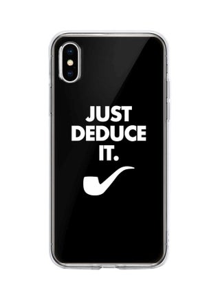 Protective Case Cover For Apple iPhone XS Max Black/White - v1600497877/N40440865A_1