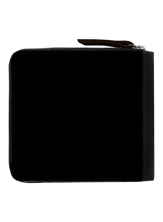 ستايلايزد محفظة بطبعة بطارية منخفضة أسود / أبيض / أحمر - Image 2