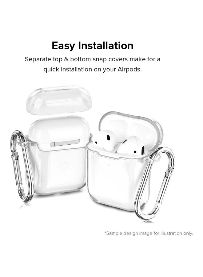 ستايلايزد حافظة كلاسيك بطبعة جهاز ألعاب جيم بوي لأبل آيربودز 2/1 أبيض/أخضر - Image 4