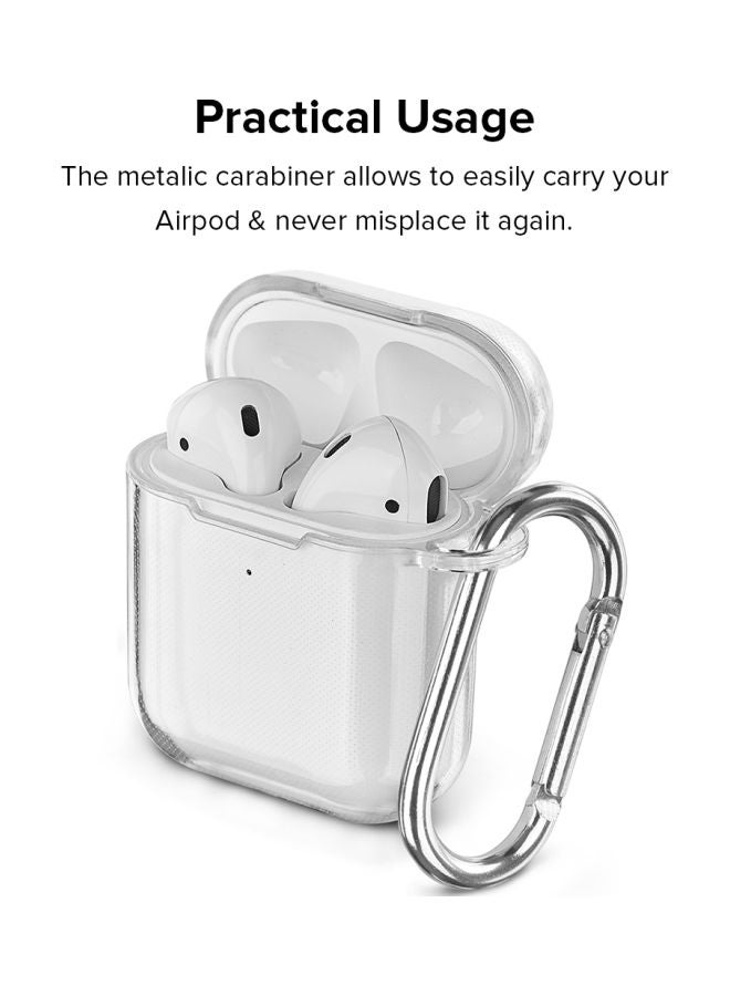 ستايلايزد غطاء حماية بطبعة عبارة "Just don't quit" لسماعات أبل آيربودز 2/1 أبيض/أصفر/أسود - Image 3