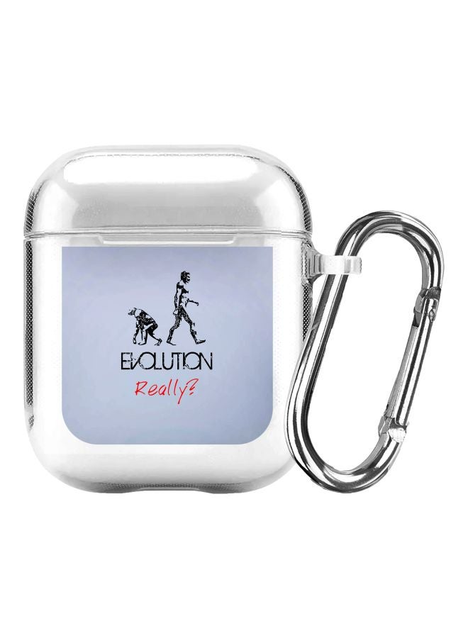 Stylizedd Classic Series Evolution Really Printed Case For Apple AirPods 2/1 White/Blue/Black - Image 1