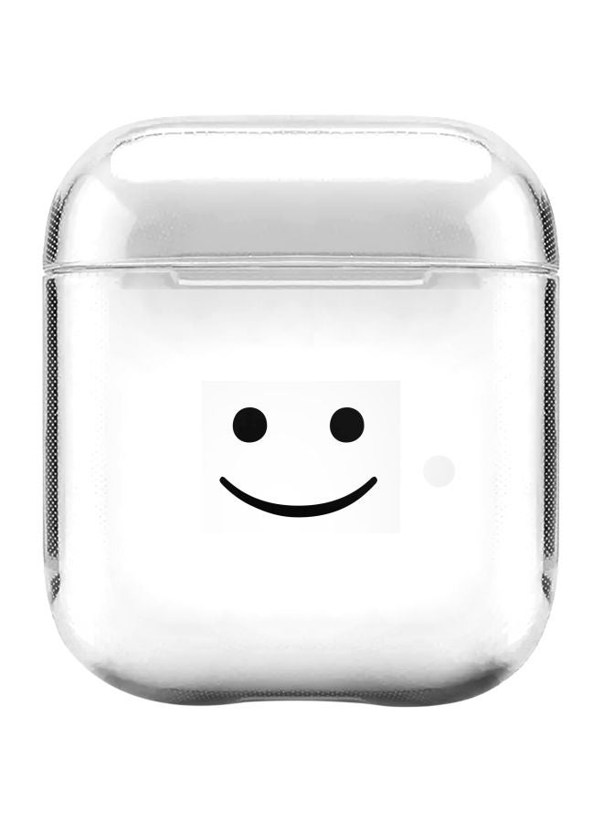 Stylizedd - Printed Protective Cover For Apple AirPods 2/1 White/Black - Image 1