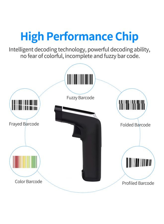 Aibecy Handheld Bar Code Scanner Black - Image 3